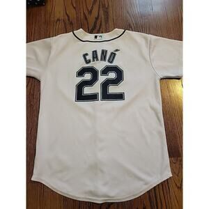 Majestic Robinson Cano Seattle Mariners Jersey Baseball MLB Youth Large 14-16